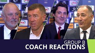 #AsianCup2023  Group B Coach Reactions