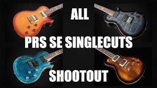 4 PRS SE Singlecut Shootout  245 vs Tremonti vs Myers vs SC 594 - NO TALKING