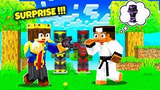 I SURPRISED JACK With LEGENDARY ARMOUR In Minecraft HARDCORE 