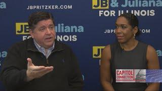 Governor-elect J.B. Pritzker and Juliana Stratton on Capitol Connection