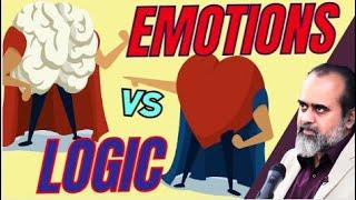 Emotions vs logic Inner war in Attachment  Acharya Prashant 2023