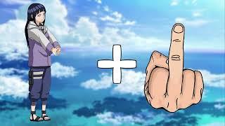 Naruto Characters Middle Finger Mode