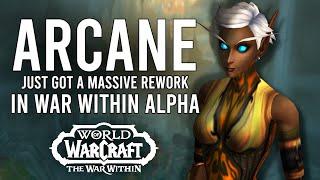 New Arcane Mage REWORK New Talents And Gameplay Options In The War Within Alpha