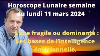 Astrologie lunaire semaine du lundi 11 mars 2024