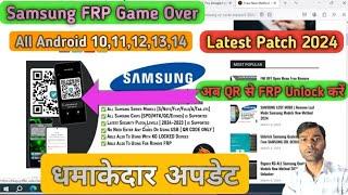 Samsung FRP Latest Patch 2024 FREE  ADB Enable With QR Code  New Update 2024 EFT PRO & Griffin