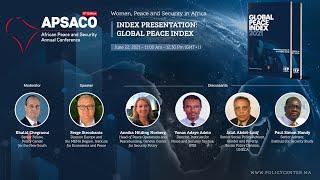 APSACO 2021 - WORKSHOP  Index Presentation Global Peace Index