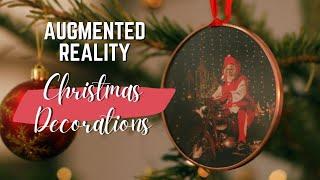 Interactive augmented reality Christmas decorations  Festive AR Experiences