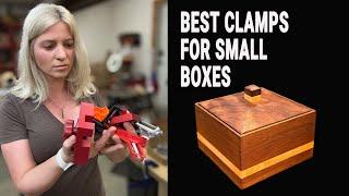 Best small clamps for small boxes and projects. Must have small clamps in the shop for woodworking