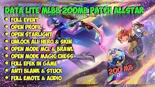 DATA ML LITE 200MB FULL EVENT ALLSTAR  DATA ML LITE TERBARU 2023  Cara Atasi Lag & Patah Patah ML