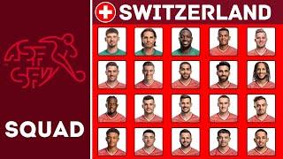 SWITZERLAND Squad For International Friendlies March 2024  Switzerland Squad  FootWorld