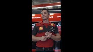 Ferraris Hot Mechanic pranking Charles Leclerc & Carlos Sainz