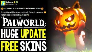 HUGE NEW PALWORLD UPDATE FREE Skins Major FIXES and More OUT NOW