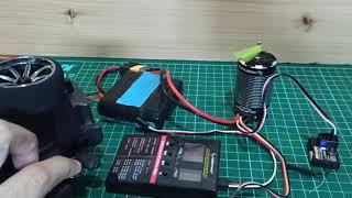 Hobbywing Fusion 1800kv - test after ESC calibration