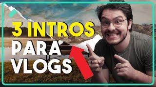 Como CRIAR INTRO CINEMATOGRÁFICA para VLOG do YOUTUBE  Filmora Tutorial