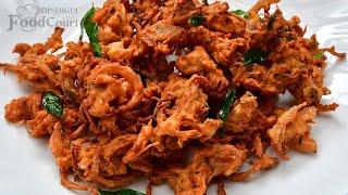 Crispy Onion Pakoda Teatime Snacks Onion Pakora