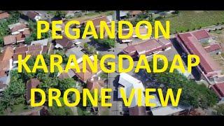 Pusat Ekonomi Desa Pegandon Kecamatan Karangdadap  Aerial View 2022