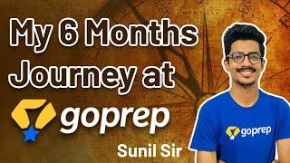 My 6 Months Journey at Goprep  Sunil Sir  @GoprepClass9