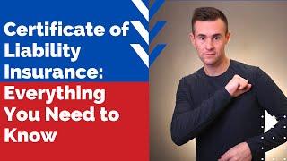 Certificate of Liability Insurance Everything You Need to Know