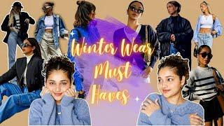 BEST WINTER WEAR ESSENTIALS Every INDIAN Girl Must Have  Winter Wardrobe Essentials  Shruti Amin