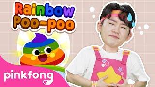 Rainbow Poo Poo  Learn Colors with Fruits  Hois Playground  Pinkfong Videos for Kids