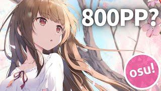 THE 800PP DREAM? SKIP 700PP?? - Sunglow DT osu