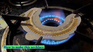 24k Gold Necklace Making  How Gold Necklace is made