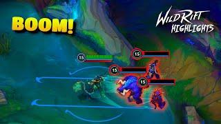 What a Combo  Wild Rift Highlights and Funny Moments