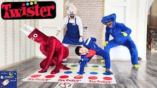 I Challenged Huggy Wuggy Ban Ban And Ice Scream Man Rod To A Game Of Twister