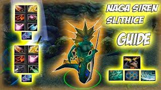 Naga Siren Slithice Guide  Гайд на Нагу Сирен  Сильный Split Push в действии Как играть на ней?