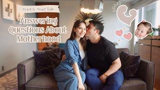 ANSWERING QUESTIONS ABOUT MOTHERHOOD  Jessy Mendiola