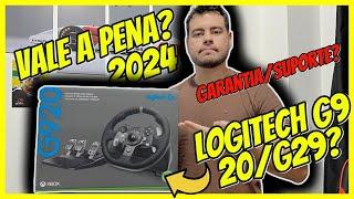 UNBOXING LOGITECH G920  GARANTIA SUPORTE VALE A PENA? 2024