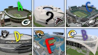 Ranking All 32 NFL Stadiums in MINECRAFT