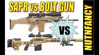 Bolt Gun vs SAPR Which is best? -Nutnfancy & TacticalDoodle