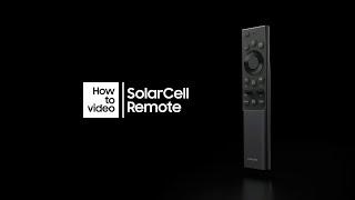 How to use SolarCell Remote with Neo QLED  Samsung