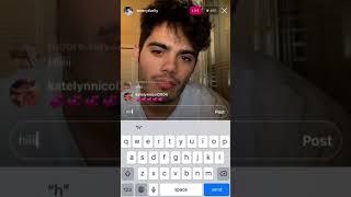 Emery Kelly  Livestream Instagram  28 October 2020