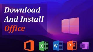 How to Download and Install Genuine Microsoft Office 2019 Lifetime for free  ByteAdmin