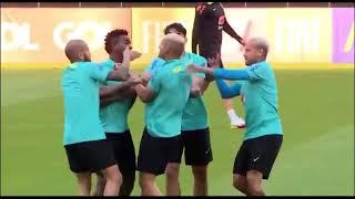 Vini Jr and Richarlison FIGHT Neymar and Dani Alves Brazil x Japan