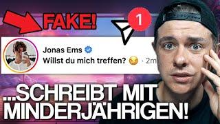 Fake Account will Minderjährige treffen..  Was passiert ist