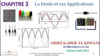 Chapitre 3  Diode et ses applications