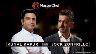 Jock Zonfrillo Meets Chef Kunal Kapur  Masterchef Australia Season 13