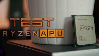 TEST RYZEN APU - 2400G vs Pentium i GeForce GT 1030