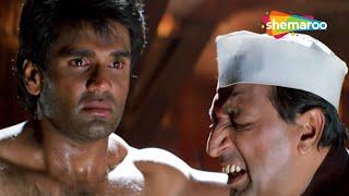 झूठे इलज़ाम में फसा कर बेइज़त किया सुनील शेट्टी को  Vinashak Sunil Shetty  Action Scenes