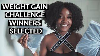 April 2020 Weight Gain Challenge Winners