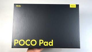 Xiaomi Poco Pad unboxing speaker camera antutu gaming test