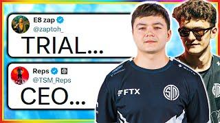 Apex ROSTERMANIA Zaptoh To TSM + New Coach? Reps IGL... ALGS Rule Change