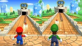 Mario Party 9 Step It Up - Mario vs Luigi Master Difficulty Gameplay Cartoons Mee