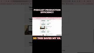 Podcast Production Efficiency