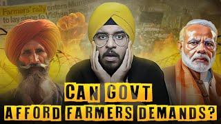 Truth Behind FARMERS PROTEST 2024  CAN THE GOVT REALLY FULFIL What Farmers are DEMANDING?
