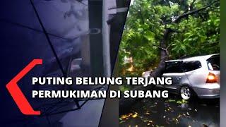 Puluhan Rumah Rusak Akibat Puting Beliung