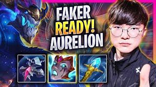 FAKER IS READY TO PLAY AURELION SOL - T1 Faker Plays Aurelion Sol MID vs Leblanc  Season 2024